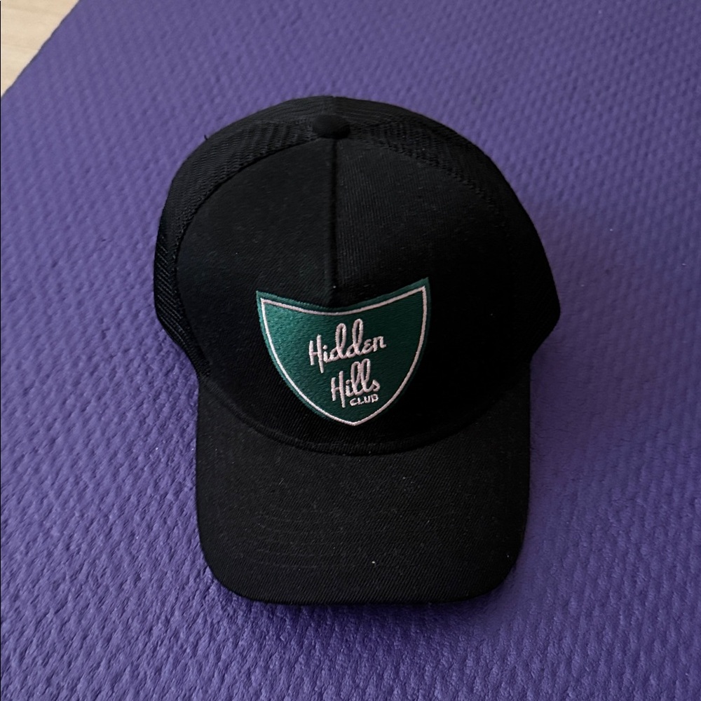 Black Hidden Hills Club Cap